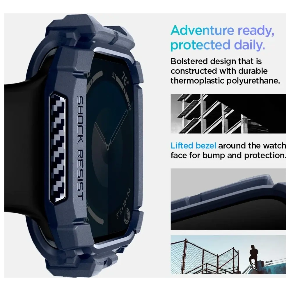 Hurtownia GSM - Spigen Rugged Armor Apple Watch 10 46mm Tengerészkék - SPN16568 - {ean13} - Hurt