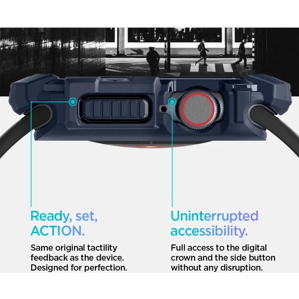Hurtownia GSM - Spigen Rugged Armor Apple Watch 10 46mm Tengerészkék - SPN16568 - {ean13} - Hurt