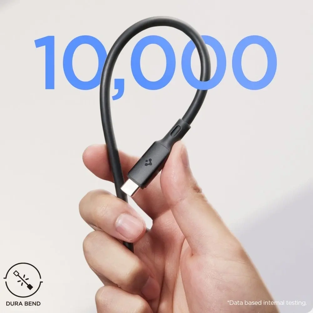 Hurtownia GSM - Kabel Spigen ArcWire PB2203 USB-C / USB-C kabel PD 240W 120cm černý - SPN16569 - {ean13} - Hurt