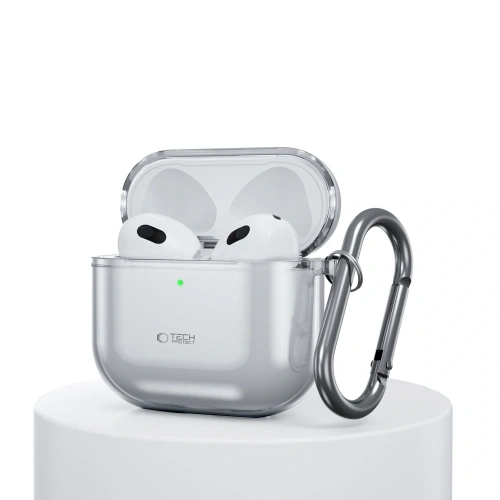 Etui Tech-Protect Flexair Apple AirPods 4 Ash Grey