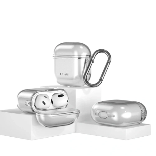 Etui Tech-Protect Flexair Apple AirPods 4 Ash Grey