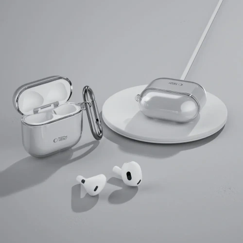 Etui Tech-Protect Flexair Apple AirPods 4 Ash Grey