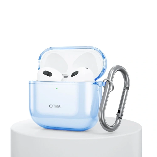 Etui Tech-Protect Flexair Apple AirPods 4 Baby Blue