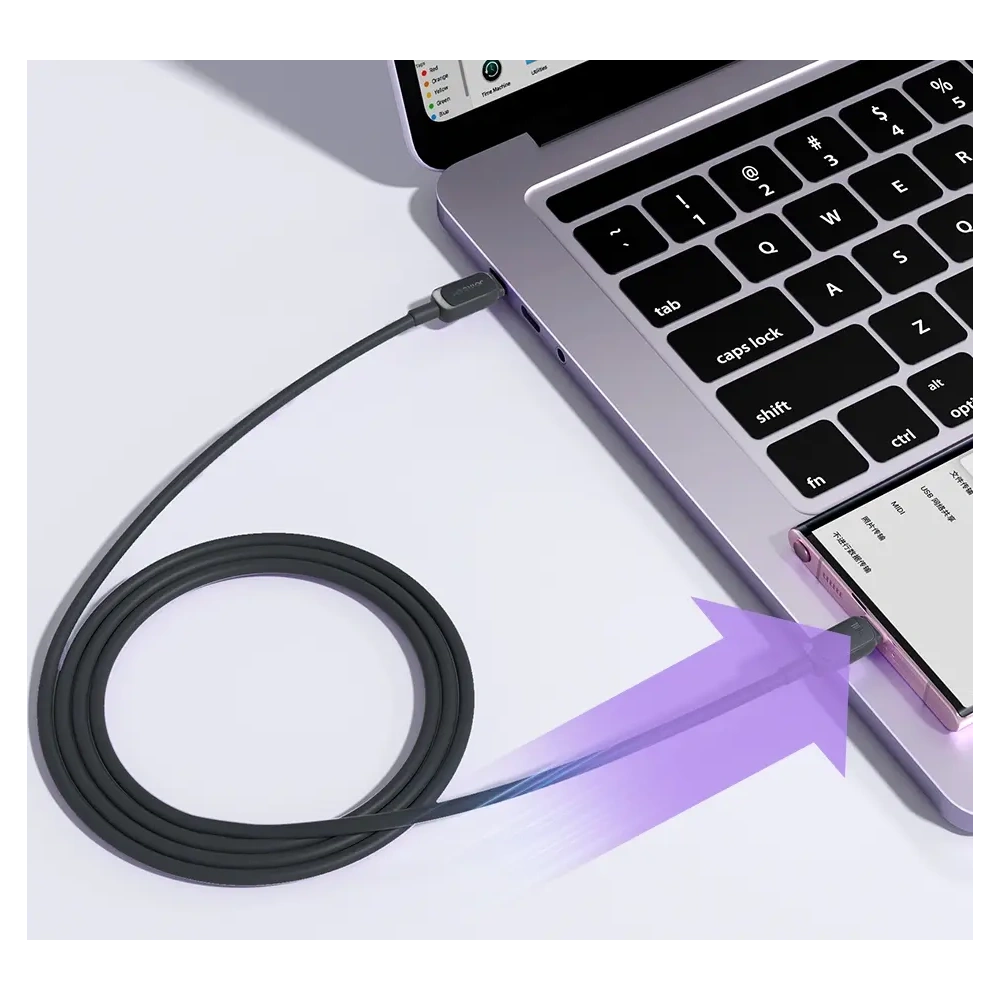 Hurtownia GSM - Joyroom Több színű A14 kábel USB-C / USB-C 60W 1.2m fekete - JYR1097 - {ean13} - Hurt