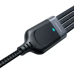 Hurtownia GSM - Joyroom Multi-Use Series S-A18 kábel USB-A / 2xUSB-C, Lightning, microUSB 1.2m fekete - JYR1098 - {ean13} - Hurt
