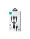 Hurtownia GSM - Kabel Joyroom Multi-Use Series S-A18 USB-A / 2xUSB-C, Lightning, microUSB 1.2m czarny - JYR1098 - {ean13} - Hurt
