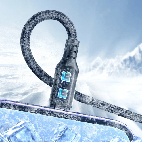 Kabel Joyroom Multi-Use Series S-A18 USB-A / 2xUSB-C, Lightning, microUSB 1.2m czarny