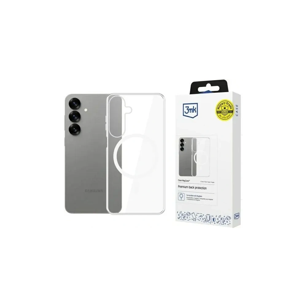 Wholesale 3MK MagCase Samsung Galaxy S25 MagSafe clear - 3MK15816 - {ean13} - Hurt