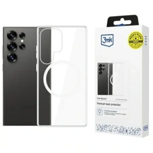 Etui 3MK MagCase Samsung Galaxy S25 Ultra MagSafe przezroczysty/clear