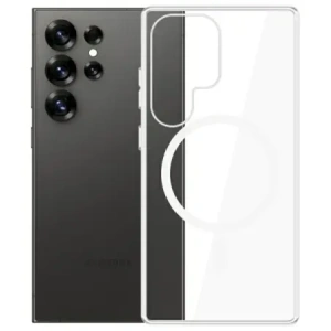 Etui 3MK MagCase Samsung Galaxy S25 Ultra MagSafe przezroczysty/clear