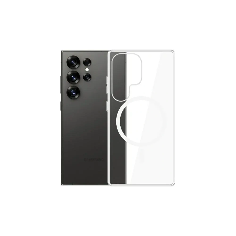 Wholesale 3MK MagCase Samsung Galaxy S25 Ultra MagSafe clear - 3MK15817 - {ean13} - Hurt