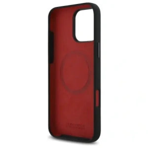 Hurtownia GSM - Etui BMW BMHMP16X23SHER Apple iPhone 16 Pro Max hardcase Silicone Hexagon Red Line MagSafe czarny/black - BMW791 - {ean13} - Hurt