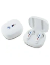 Bezdrátová sluchátka do uší BMW Bluetooth 5.3 BMBEMIATP20LOH TWS + dokovací stanice Tisknuté loga bílá/white