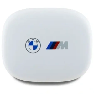 Hurtownia GSM - Bezdrátová sluchátka do uší BMW Bluetooth 5.3 BMBEMIATP20LOH TWS + dokovací stanice Tisknuté loga bílá/white - BMW792 - {ean13} - Hurt