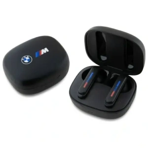 Hurtownia GSM - BMW BMBEMIATP20LOK căști wireless in-ear TWS cu Bluetooth 5.3 + stație de docking Logo-uri imprimate negru - BMW793 - {ean13} - Hurt