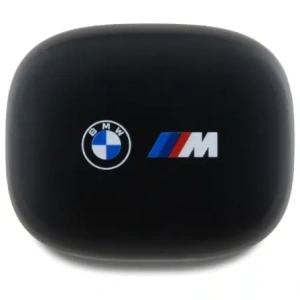 Hurtownia GSM - Bezdrátová sluchátka do uší BMW Bluetooth 5.3 BMBEMIATP20LOK TWS + dokovací stanice Printed Logos černá/black - BMW793 - {ean13} - Hurt