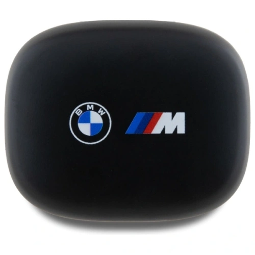 Bezprzewodowe słuchawki douszne BMW Bluetooth 5.3 BMBEMIATP20LOK TWS + stacja dokująca Printed Logos czarny/black