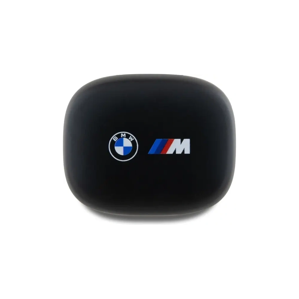 Hurtownia GSM - Bezdrátová sluchátka do uší BMW Bluetooth 5.3 BMBEMIATP20LOK TWS + dokovací stanice Printed Logos černá/black - BMW793 - {ean13} - Hurt
