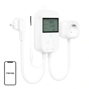 Hurtownia GSM - Gniazdo termostatyczne regulator temperatury Meross MTS960HK (HomeKit) - MSS58 - {ean13} - Hurt