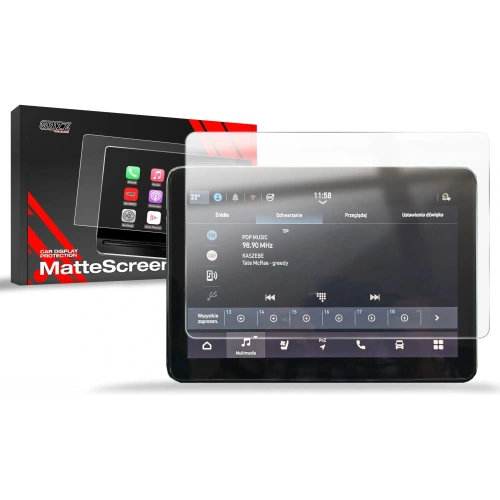 Folia matowa GrizzGlass CarDisplay Protection do Fiat Mileo 10" 2024-2025