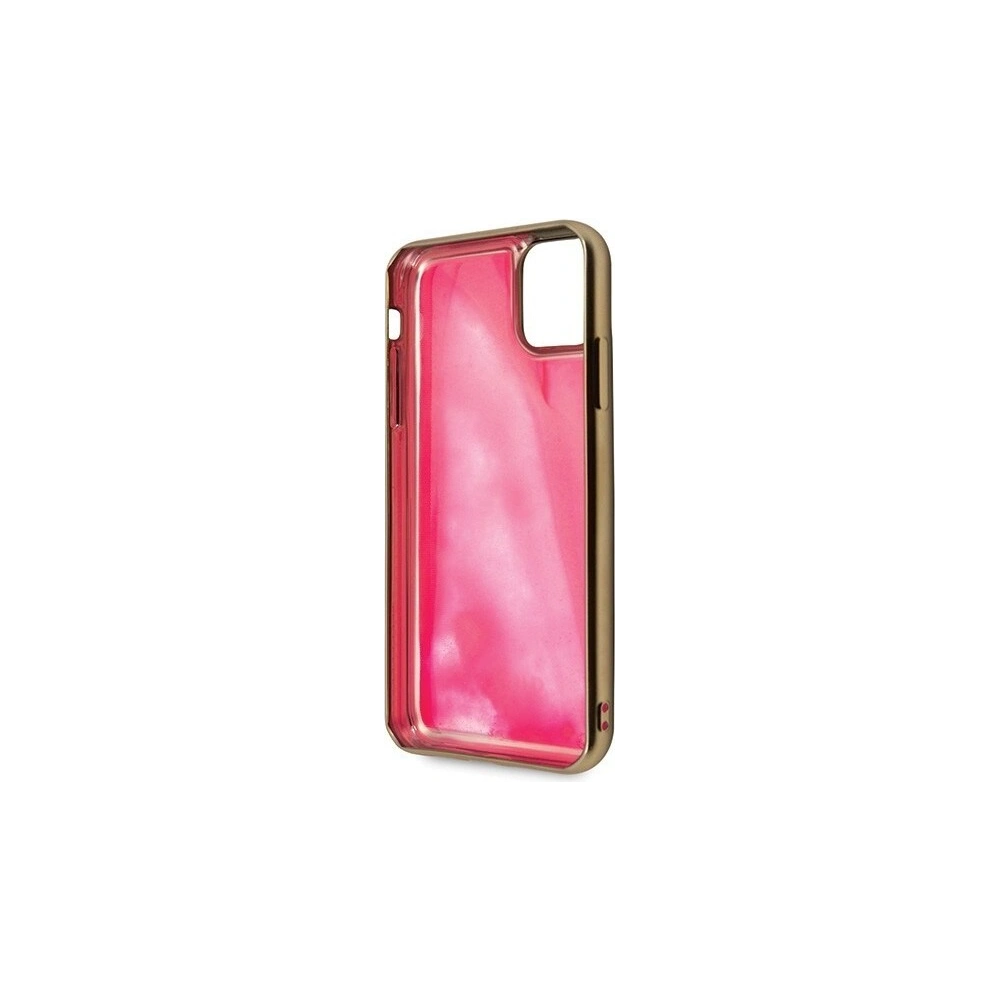 Hurtownia GSM - Etui Guess GUHCN61GLTRPI Apple iPhone 11 różowy/pink hard case Glow in the Dark Sand Matte - GUE397PNK - {ean13} - Hurt