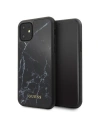 Etui Guess GUHCN61HYMABK Apple iPhone 11 czarny/black Marble Glass