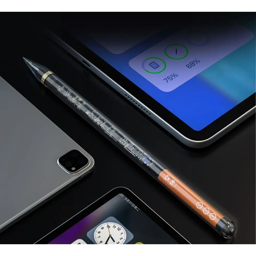 Hurtownia GSM - Tech-protect Digital Magnetic Stylus Pen ”4” Ipad Clear/black - THP3571 - {ean13} - Hurt