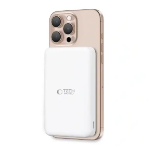 Hurtownia GSM - Tech-Protect PB24 LifeMag Qi2 MagSafe Power Bank 10000mah Alb - THP3573 - {ean13} - Hurt