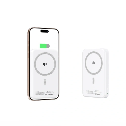 Powerbank Tech-Protect PB24 LifeMag Qi2 MagSafe 10000mah White