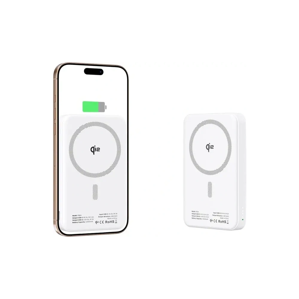 Hurtownia GSM - Tech-Protect PB24 LifeMag Qi2 MagSafe Power Bank 10000mah Alb - THP3573 - {ean13} - Hurt