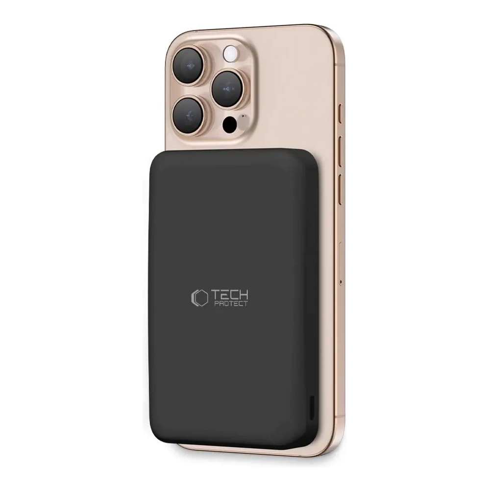 Hurtownia GSM - Tech-Protect PB24 LifeMag Qi2 MagSafe Baterie externă 10000mah Neagră - THP3574 - {ean13} - Hurt
