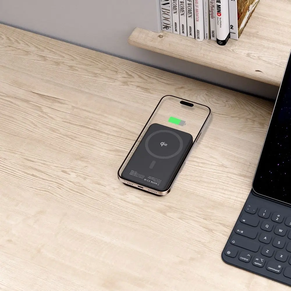 Hurtownia GSM - Powerbank Tech-Protect PB24 LifeMag Qi2 MagSafe 10000mah Černý - THP3574 - {ean13} - Hurt