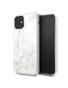 Etui Guess GUHCN61HYMAWH Apple iPhone 11 weiß/marmor