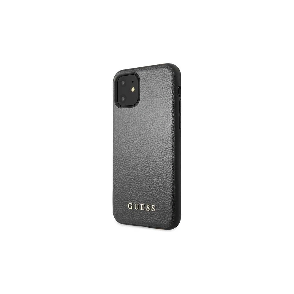 Hurtownia GSM - Etui Guess GUHCN61IGLBK Apple iPhone 11 schwarz/black hard case Iridescent - GUE400BLK - {ean13} - Hurt