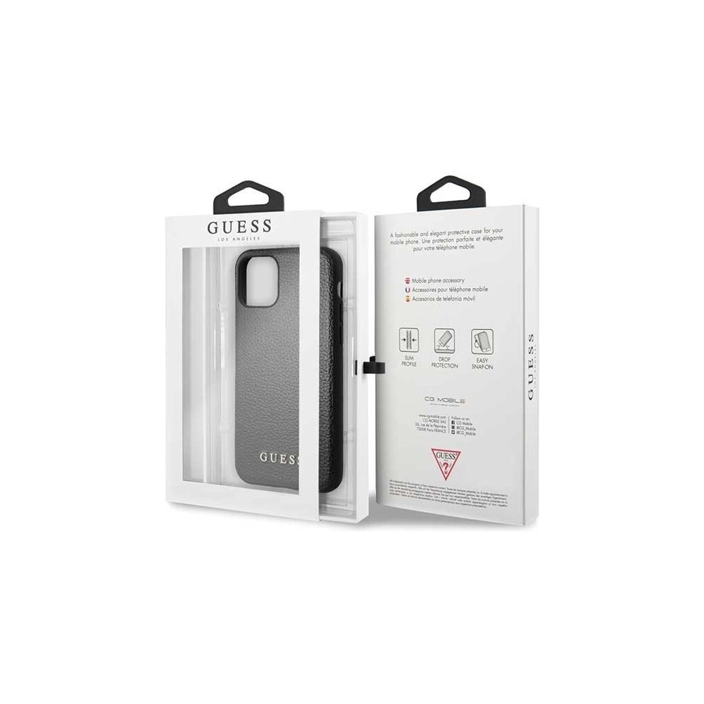 Hurtownia GSM - Etui Guess GUHCN61IGLBK Apple iPhone 11 schwarz/black hard case Iridescent - GUE400BLK - {ean13} - Hurt