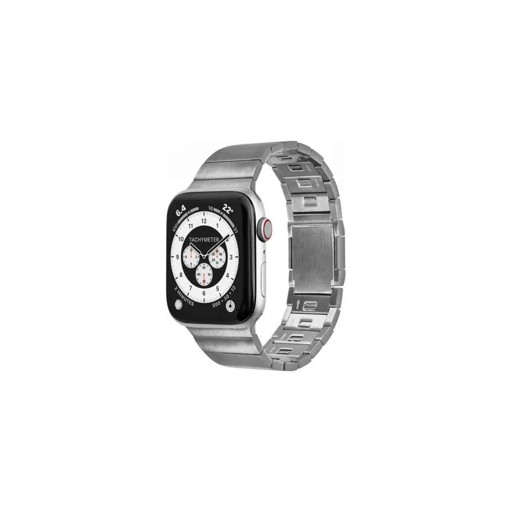 Hurtownia GSM - Bransoleta LAUT LINK 2.0 Apple Watch 4/5/6/7/8/9/SE/Ultra 1/2 42/44/45/49mm (stříbrná) - LUT115 - {ean13} - Hurt