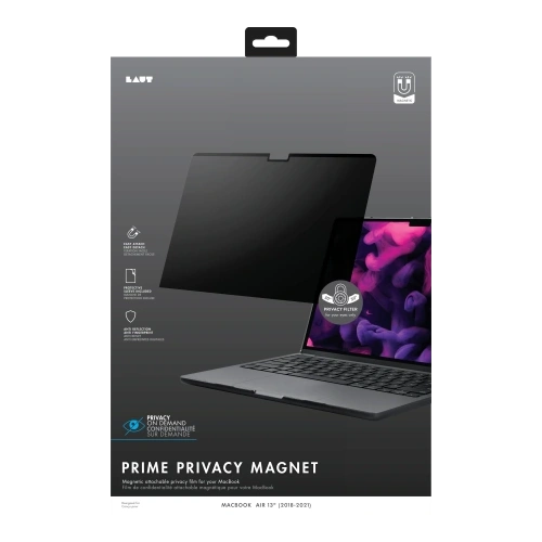 Magnetyczna folia prywatyzująca LAUT Prime Privacy Magnet Apple MacBook Air 13" M2 2022 / M3 2024