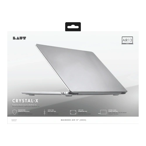 Etui LAUT Slim Crystal-X Apple MacBook  Air 13" M2 2022 / M3 2024 (crystal)