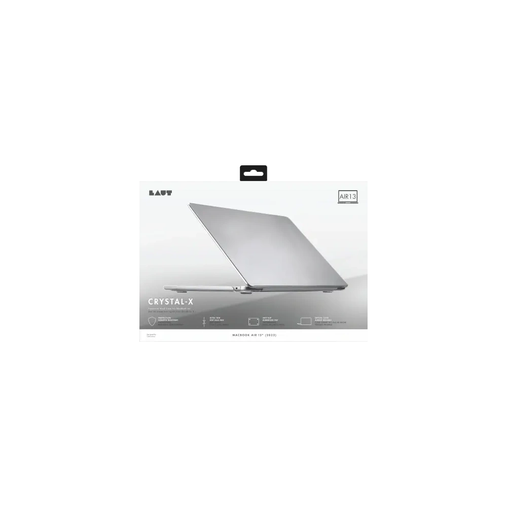 Wholesale LAUT Slim Crystal-X Apple MacBook  Air 13" M2 2022 / M3 2024 (crystal) - LUT125 - {ean13} - Hurt