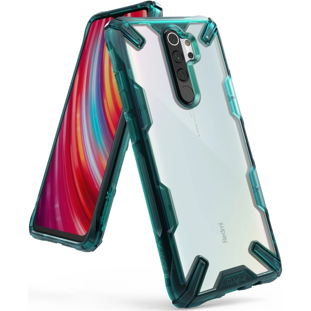 Hurtownia GSM - Etui Ringke Fusion-X Redmi Note 8 Pro Turquoise Green - RGK1130GRN - {ean13} - Hurt