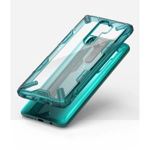 Etui Ringke Fusion-X Redmi Note 8 Pro Turquoise Green