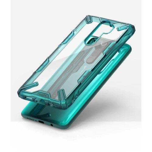 Etui Ringke Fusion-X Redmi Note 8 Pro Turquoise Green