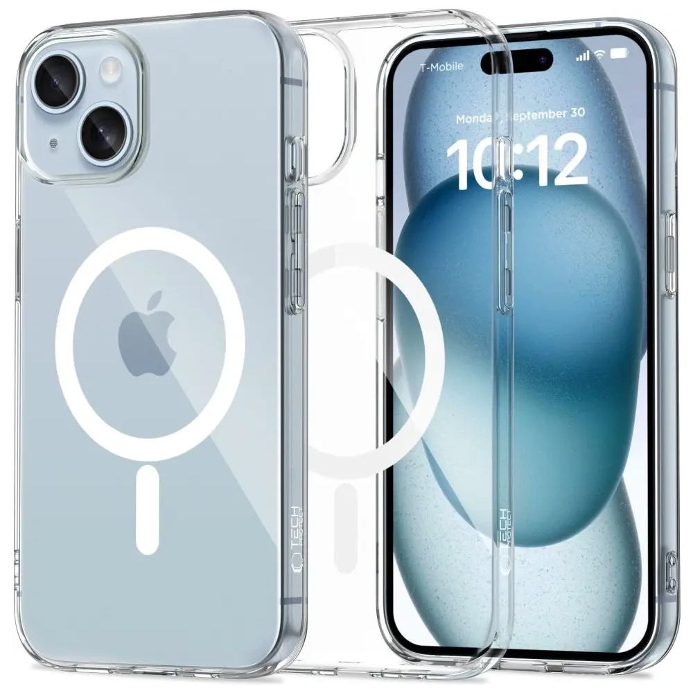 Wholesale Tech-Protect FlexAir MagSafe Apple iPhone 15 Clear - THP3578 - {ean13} - Hurt