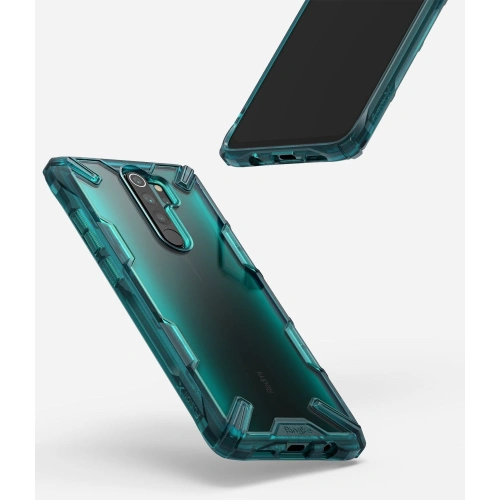 Etui Ringke Fusion-X Redmi Note 8 Pro Turquoise Green
