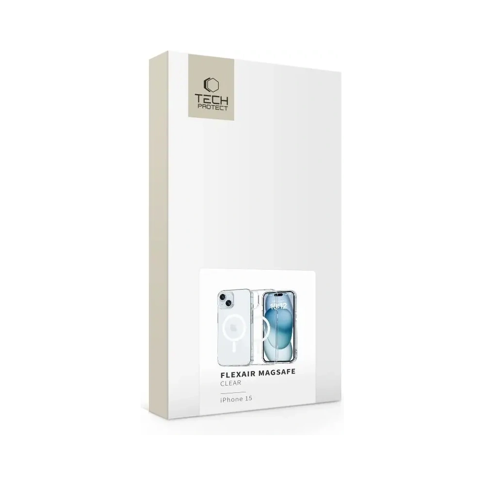 Hurtownia GSM - Tech-Protect FlexAir MagSafe Apple iPhone 15 Átlátszó - THP3578 - {ean13} - Hurt