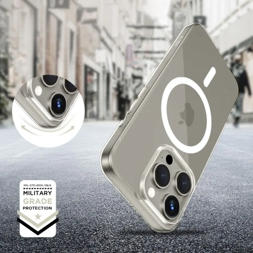 Etui Tech-Protect FlexAir MagSafe Apple iPhone 15 Pro Clear