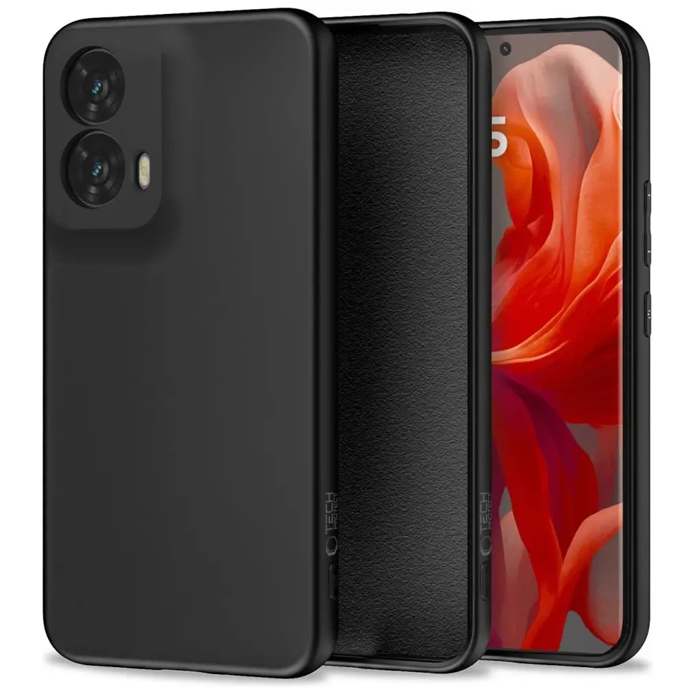Hurtownia GSM - Etui Tech-Protect Icon Motorola Moto G85 5G Černé - THP3588 - {ean13} - Hurt
