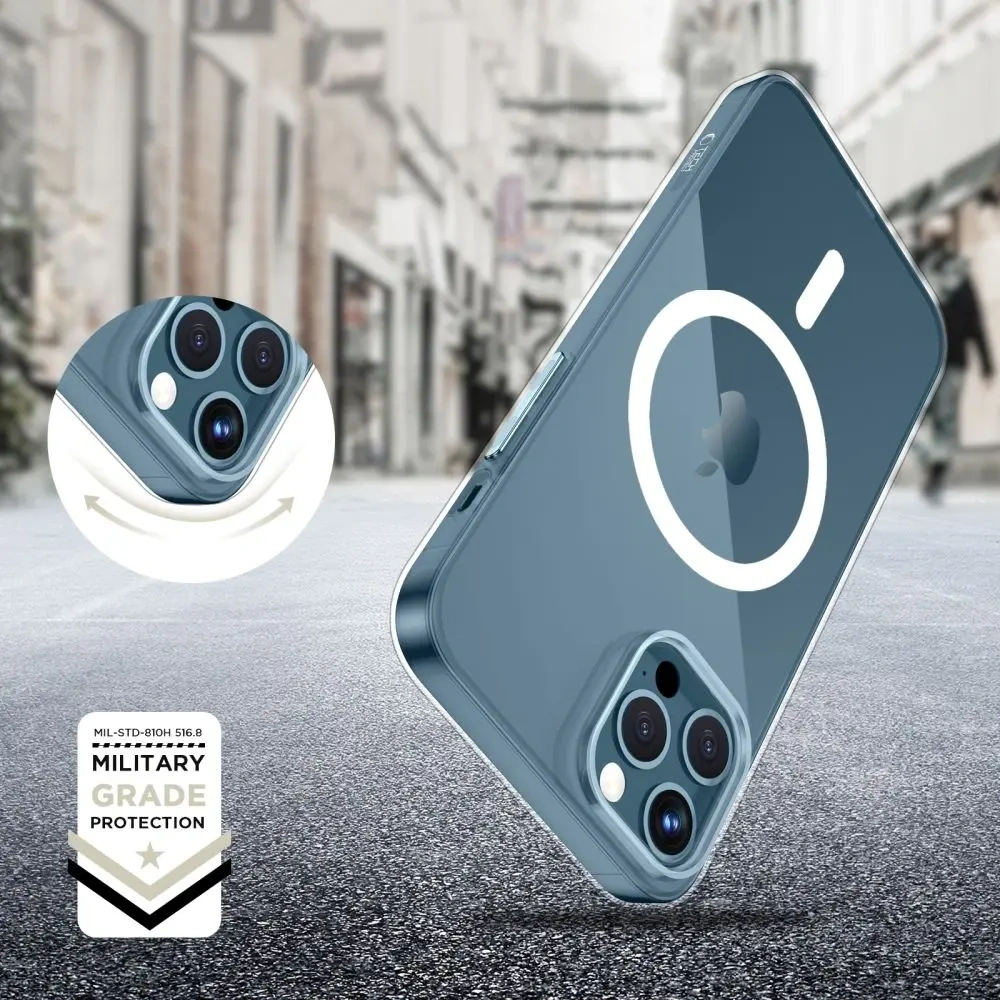Hurtownia GSM - Tech-Protect FlexAir MagSafe Apple iPhone 12 / 12 Pro Átlátszó - THP3591 - {ean13} - Hurt
