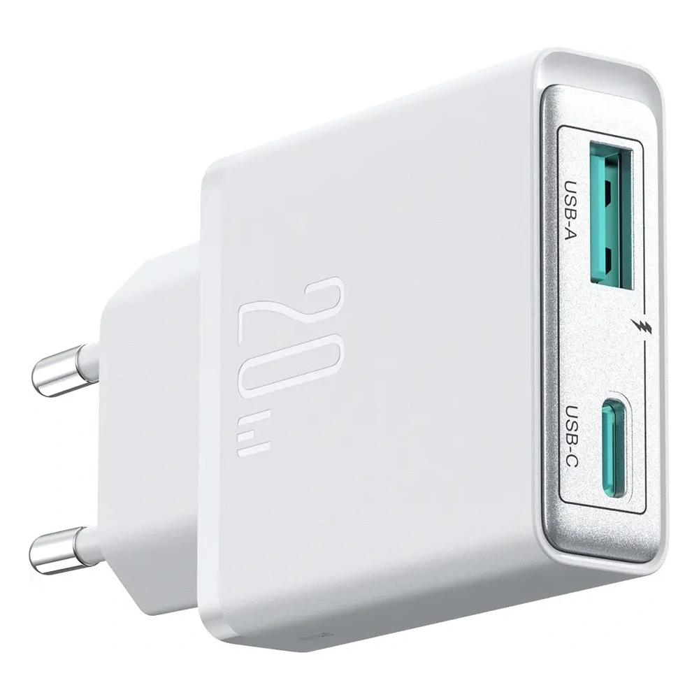 Hurtownia GSM - Joyroom JR-TCF14 Netzladegerät USB-A USB-C 20W PD QC3.0 weiß - JYR1099 - {ean13} - Hurt