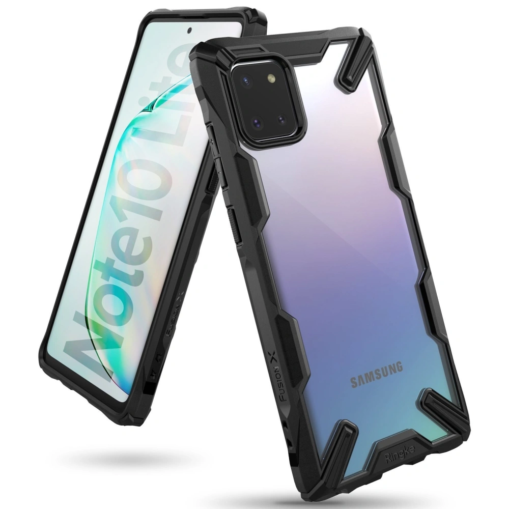 Hurtownia GSM - Etui Ringke Fusion-X Samsung Galaxy Note 10 Lite Black - RGK1131BLK - {ean13} - Hurt